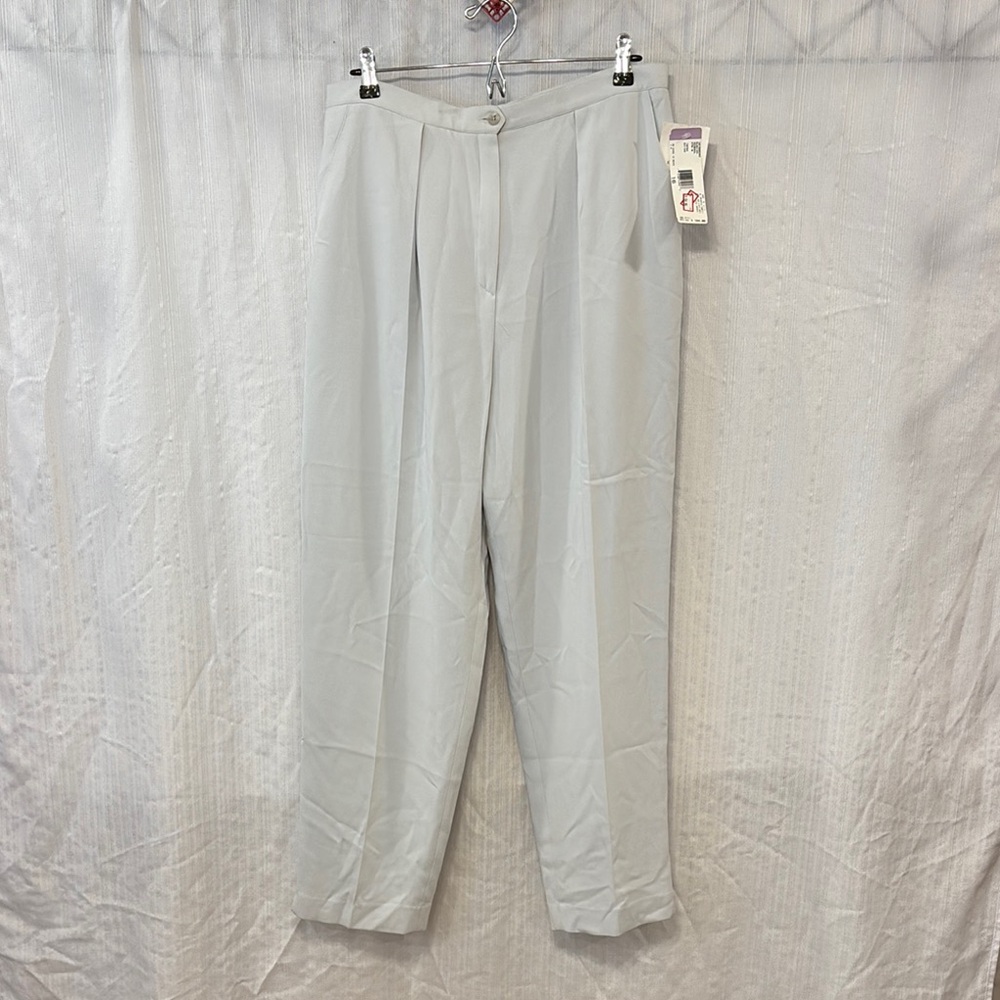 NWT Vintage Jones New York Light Blue Dress Pants